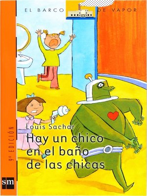 cover image of Hay un chico en el baño de las chicas